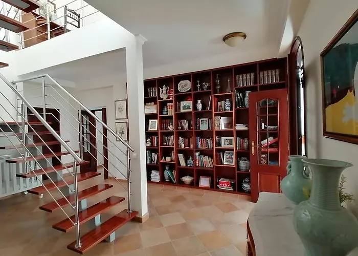 Casa Palmeiras - Com Piscina, Bbq E Ar Condicionado 阿尔布费拉